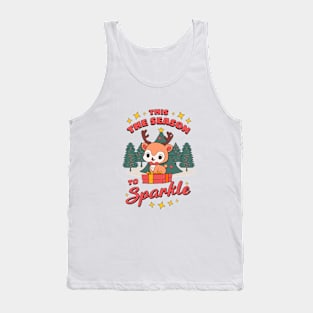 TIS THE SEASON TO SPARKLE Tank Top